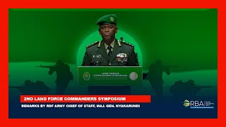 Your Presence In Kigali Reflects Cooperation Among Our Armed Forces - Maj. Gen. Nyakarundi