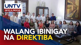 Senate Pres. Escudero, nilinaw na walang ibinigay na direktiba si PBBM sa dinner