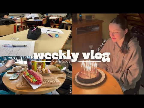 Une semaine avec moi au lycée ! | weekly vlog