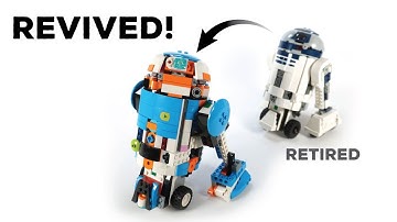 I built R2-D2 Droid with the LEGO BOOST Creative Toolbox 17101