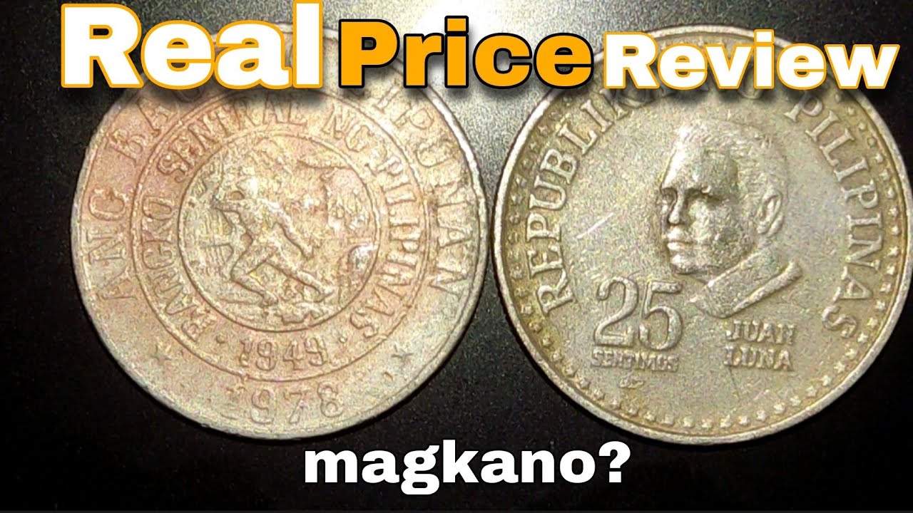Philippine 1978 25 Sentimos Coin Price Review YouTube 1979-philippines-25-sentimos-coin-values-information-mintage