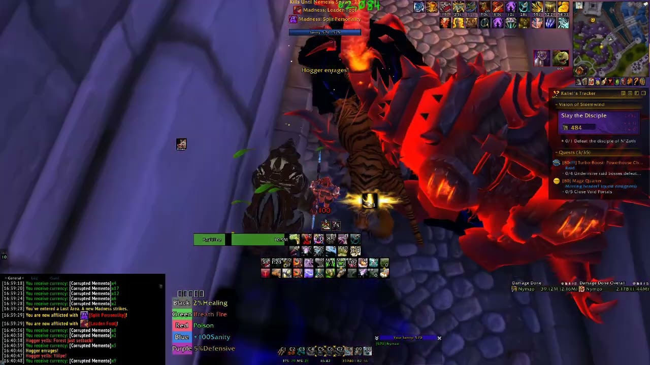 Horrific Visions TWW 8 Masks Run Stormwind BM Hunter PoV