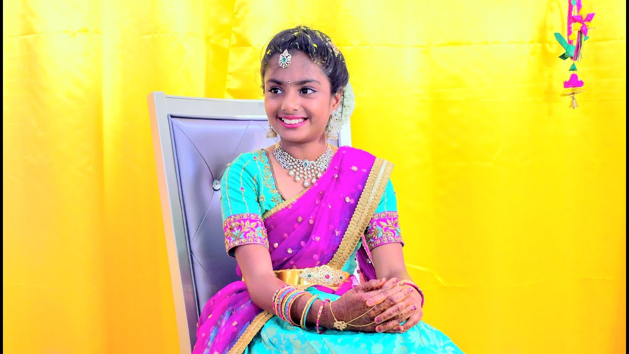 Aditi Half Saree Promo