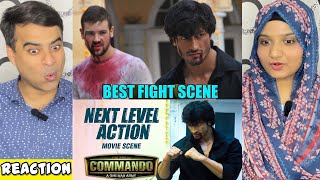 COMMANDO - A One Man Army - Best Fight Scenes Reaction | Vidyut Jammwal | Commandi | Amber Rizwan