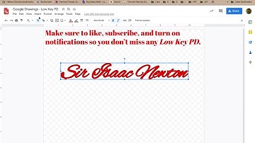 Low Key PD: Google Drawings - Insert - Link