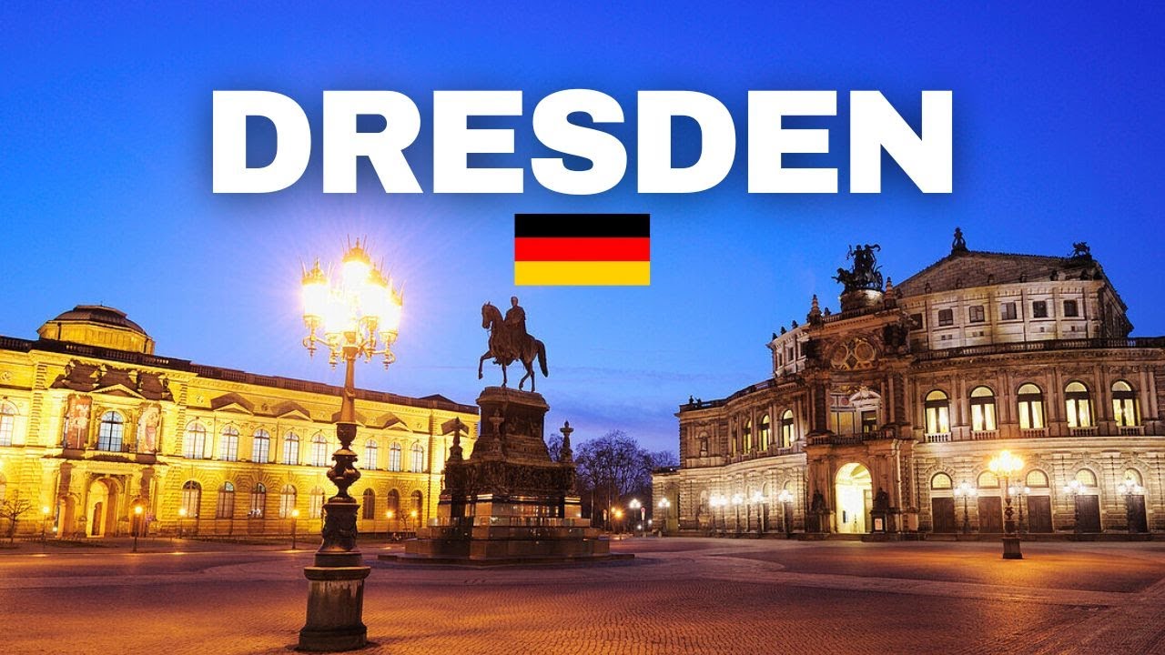Dresden Germany Walking tour 2024: Fürstenzug , Theaterplatz tour