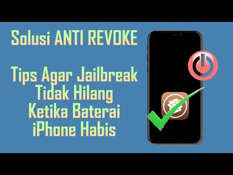 Solusi Unc0ver Anti Revoke! | Tips agar Jailbreak tidak Hilang Saat Baterai iPhone HABIS!!