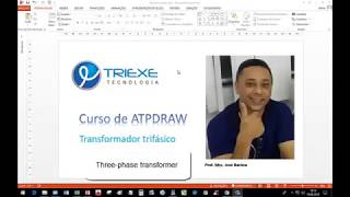 Atpdraw 04 - Transformador trifásico/three phase transformer - YouTube