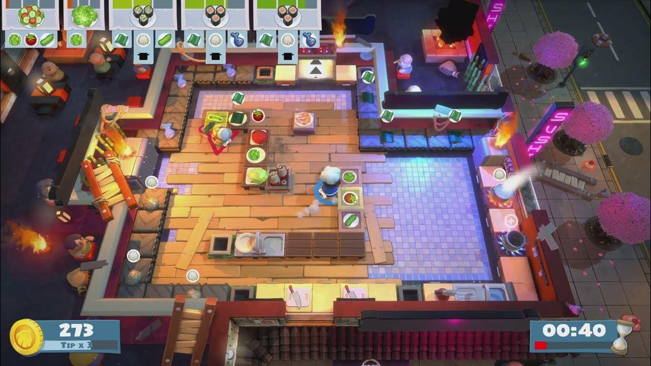 Overcooked! All You Can Eat PS5 Gameplay 