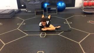 L Arm stretch