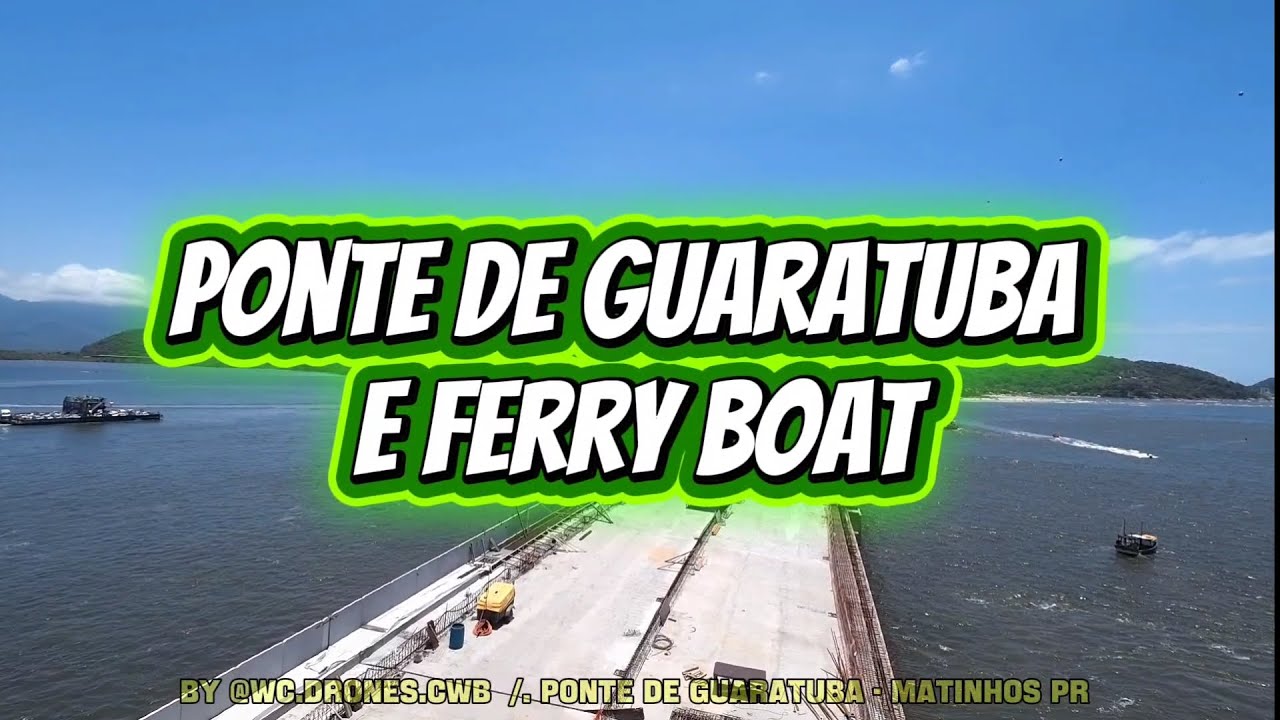 A tão esperada Ponte de Guaratuba Matinhos (Caiobá) está 85% pronta em janeiro de 2026