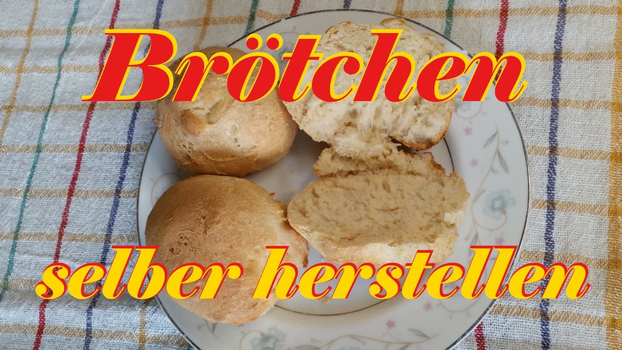 Knusprig frische Brötchen (Bürli) ganz einfach selber backen