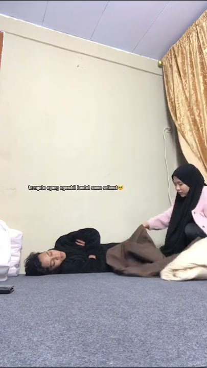 PRANK BOBOK DI DEPAN AYANG || reaksi ayang bikin baper😭😭😭❤️