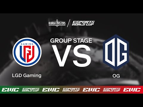 LGD Gaming vs. OG - Dota2 Riyadh Masters x EWC - Day 9 - Group Stage