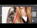 Photoshop Tattoo Tutorial - How To Make Fake Tattoo