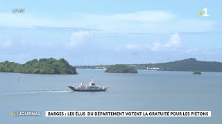 Barges: Department officials vote for free passage for pedestrians screenshot 3