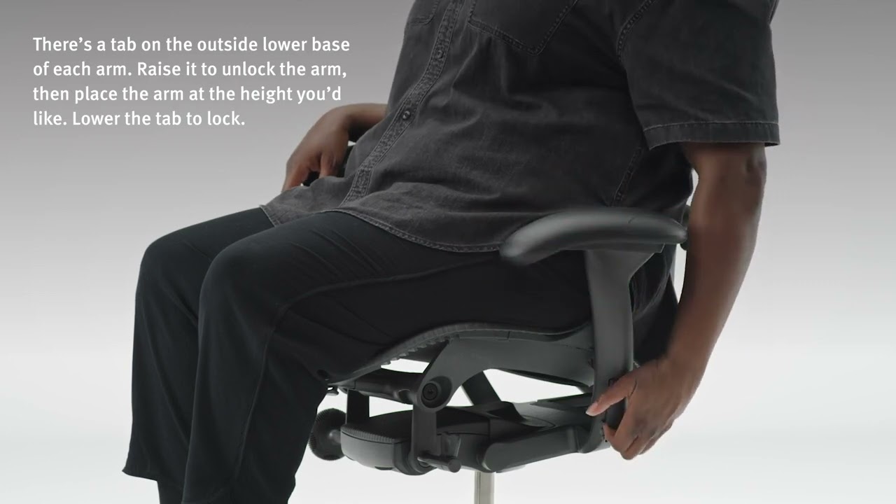 Herman Miller Mirra Chair   - Adjustment Video