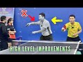 How to  do 1 Backhand - 1 Forehand High level Topspin | Tutorial &amp; Fixs
