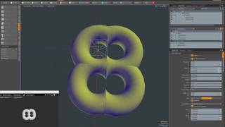 Celebrity ∞ Endless Symmetry - The Foundry Modo 3D Symmetry Tools - Hard Surface Procedural modeling ✔ Profile