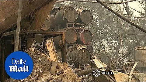 Wildfires kill at least 17 in California wine coun...