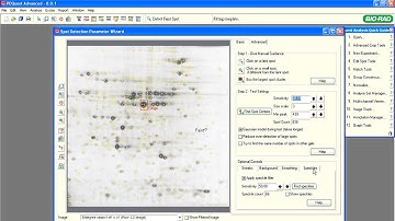 PDQuest™ Software Tutorials — Optimize Spot Detection
