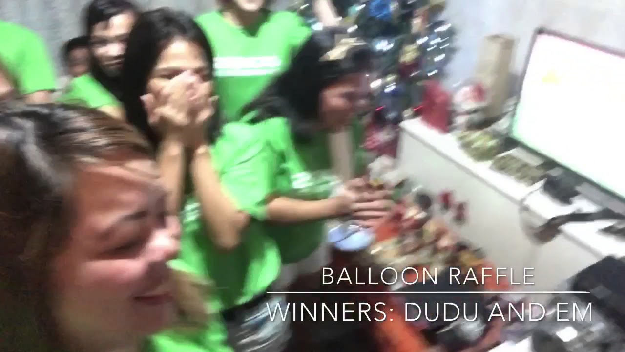 Balloon Raffle Game - NYE 2018