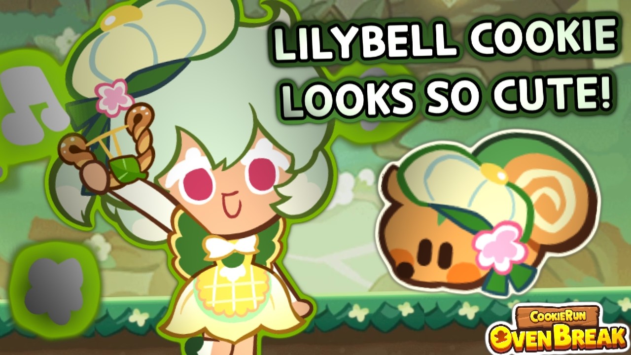 LILYBELL COOKIE'S NEW, CUTE LEAF CAFE OUTFIT! (Cookie Run: OvenBreak)
