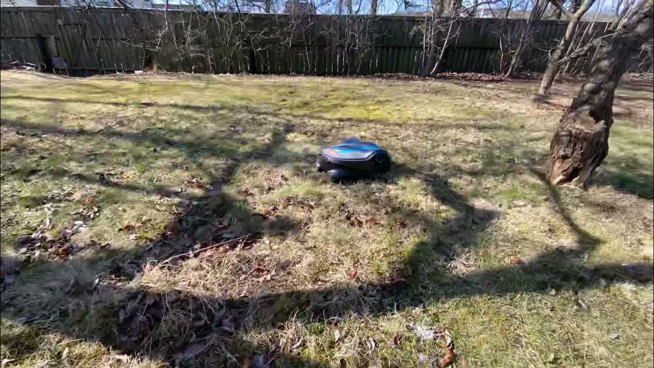 Gardena Sileno Life guide cable calibration first attempt YouTube