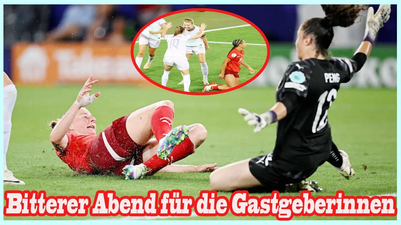 Bitterer Abend für die GastgeberinnenDas Schweiz Drama zur EM Eröffnung