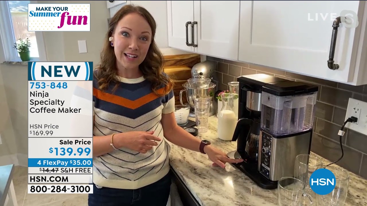 NINJA SPECIALTY COFFEE MAKER, REVIEW & FULL DEMONSTRATION