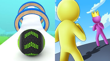 Going Balls Vs Giant Rush Android iOS Mobile Gameplay Walkthrough