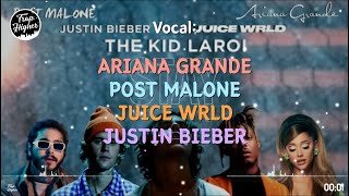 The Kid LAROI \u0026 Justin Bieber - STAY (Lyrics) feat. Juice WRLD, Post Malone \u0026 Ariana Grande [Remix]