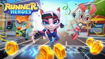 Runner Heroes Gameplay Walkthrough (Android/iOS) - Part 1 | Kids Gaming Gallery