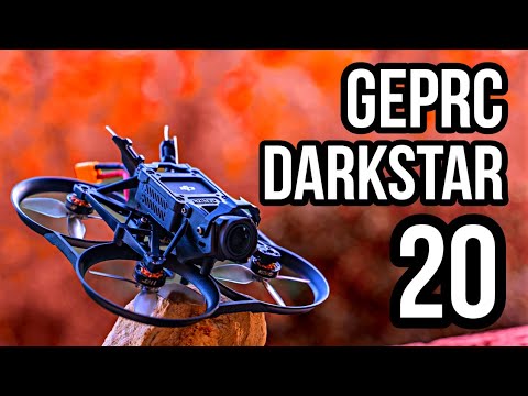 Stealth Drone for undercover Cinematic? GEPRC Darkstar 20 Review!
