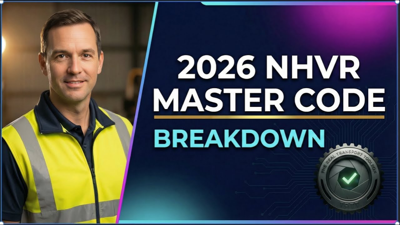 2026 NHVR Master Code BREAKDOWN: Your NEW Legal Road Safety Responsibilities (Australia)