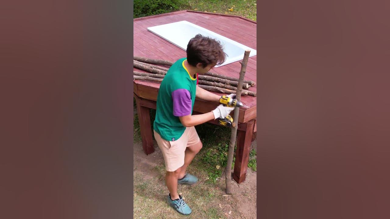 This hot DIY Jacuzzi in the garden looks incredible! One more amazing