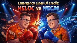 Emergency Money for Seniors | How to Get It NOW | HELOC vs HECM Loan Whats the Difference?