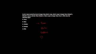 Logical Reasoning | Ranking & Time Sequence Question Solving Trick #logicalreasoning #ranking