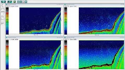 Mobile Hydroacoustic Survey Detecting Fish in Lake Union