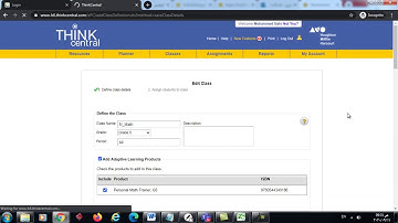 Creating Thinkcentral Classes - Teacher account