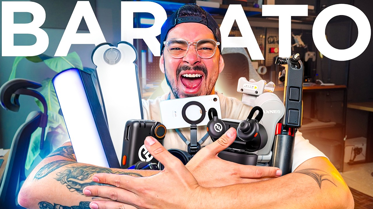 Equipamentos BONS e BARATOS para Produzir Conteúdo em 2025