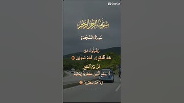#القرآن_الكريم #explore #راحة_نفسية #القرآن #سورة_السجدة #اكسبلور #عبدالباسط_عبدالصمد