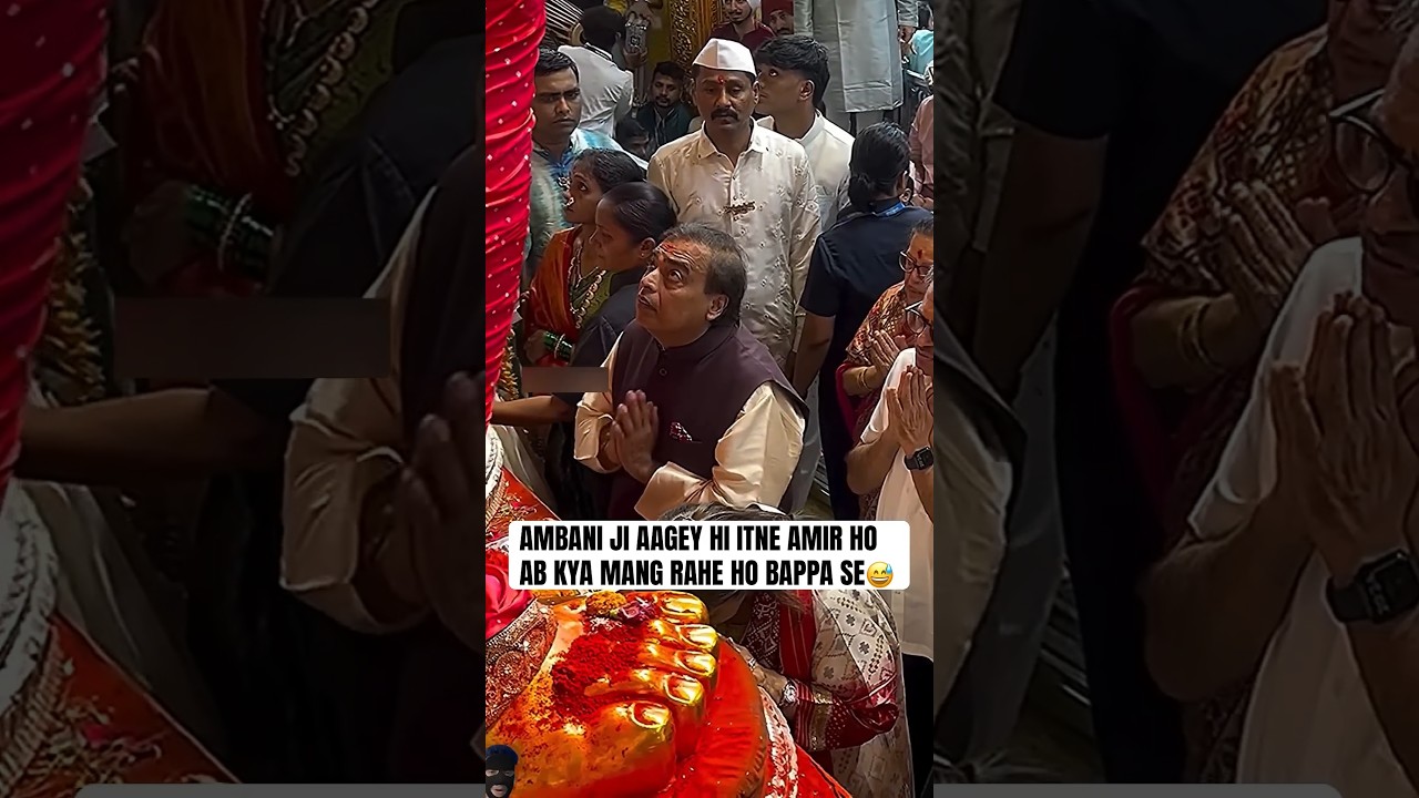 Ambani Praying 