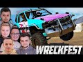 Bronek dołączył do naszej zabawy! Jest walka o Puchar!🤣[WRECKFEST MP] 🔥 MafiaSolecTeam