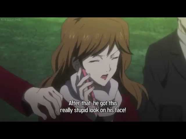 Anime Deaths - Psycho-Pass S1E14 (Hiroko Fuji) class=