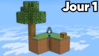 100 Jours sur un Skyblock Minecraft en Hardcore..
