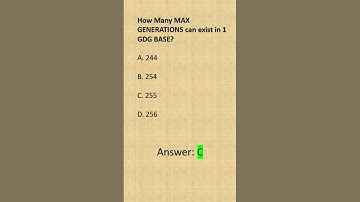 mainframe interview question - - maximum gdg generations in gdg base in mainframe