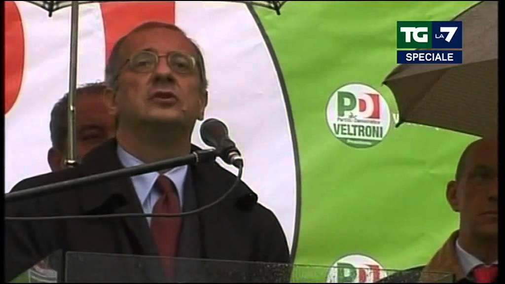 Elezione Presidente della Repubblica - La scheda di Walter Veltroni