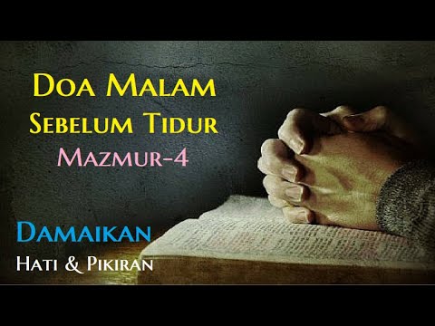 Doa Malam Katolik Sebelum Tidur Audio Pengantar Mazmur 4 Youtube