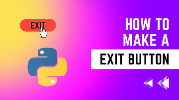How to close the GUI using Button in Tkinter | Exit button | Python | Code with Dawood